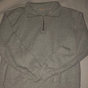 brandy melville quarter zip
